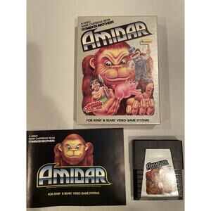 Amidar (Atari 2600) By Parker Brothers Complete (CIB) (TESTED/WORKING)